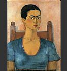 Frida Kahlo FridaKahlo-Self-Portrait-1930 painting